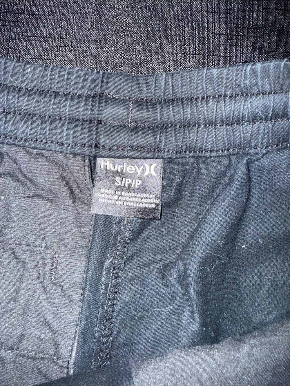 Hurley Men's Dark Navy Elastic-Waist Athletic Shorts